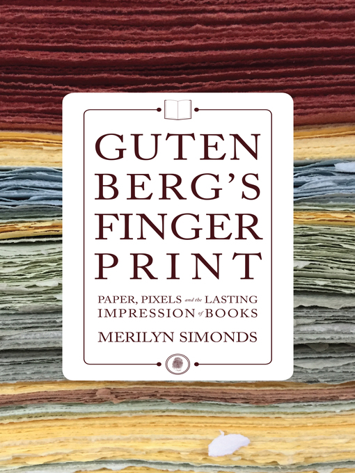 Title details for Gutenberg's Fingerprint by Merilyn Simonds - Available